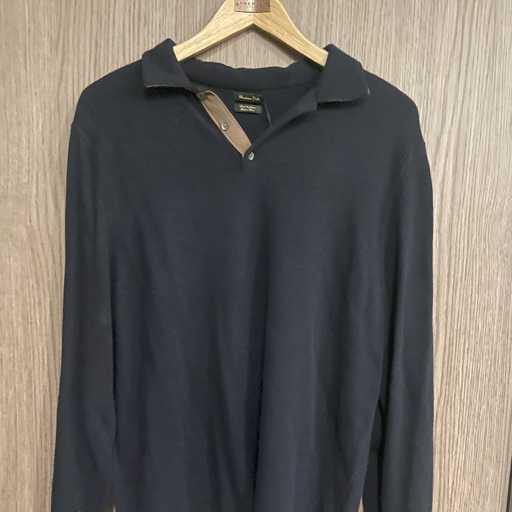 Massimo Duty - Navy Sweater - XL (Brand New With Tags)